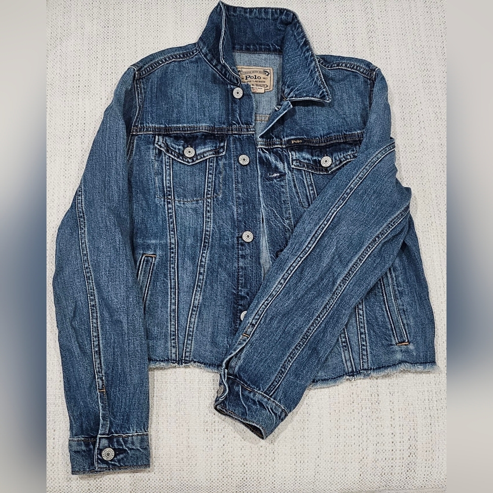 Polo by Ralph Lauren girl's Blue Denim Jacket